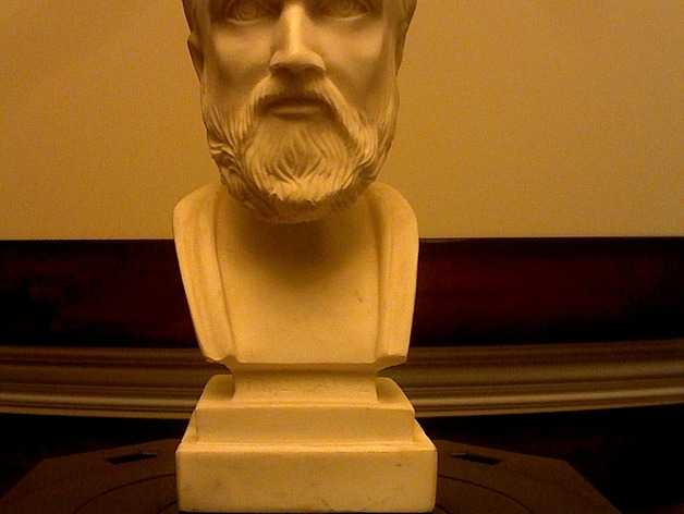 hypocrates 希波克拉底 3D打印模型渲染图