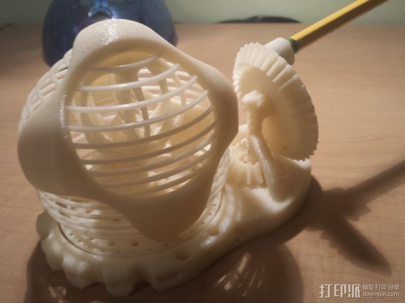 DeskOrbe装饰物 3D打印模型渲染图