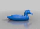 复古 诱饵鸭3D模型