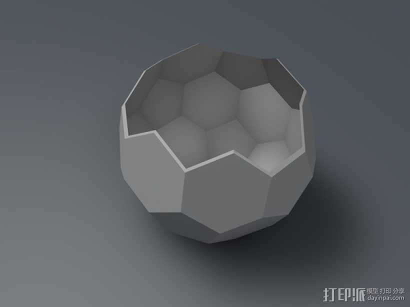 球形罐 3D打印模型渲染图