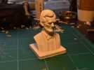 林肯半身像雕塑模型