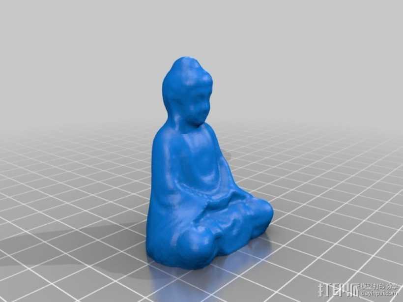 佛像 模型 3D打印模型渲染图