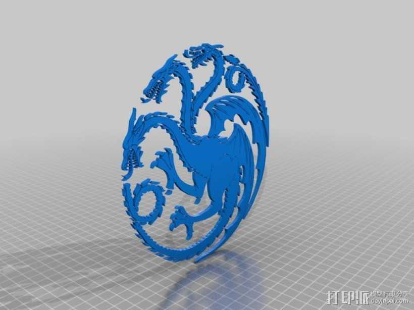 喷火龙  3D打印模型渲染图