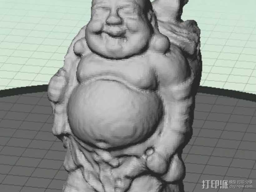 佛陀雕像模型 3D打印模型渲染图