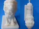 石狮子 雕塑模型
