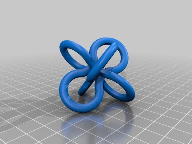  Borromean rings分子環(huán) 模型