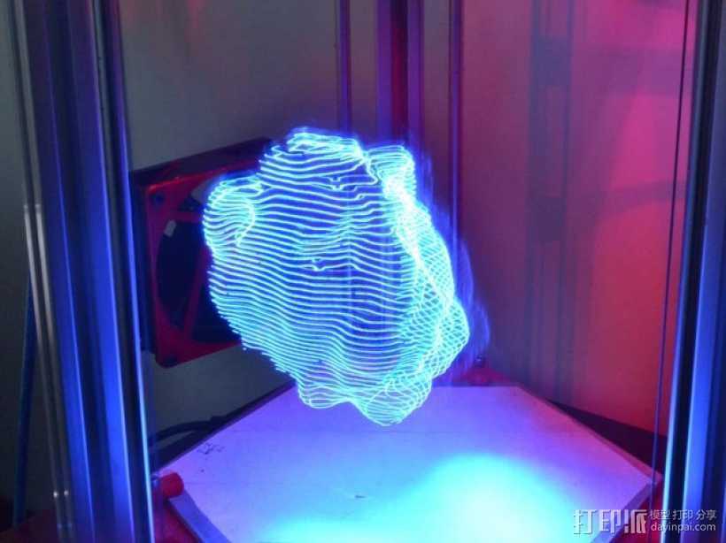 分割光之灯 3D打印模型渲染图