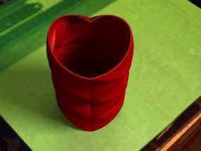 心形花瓶