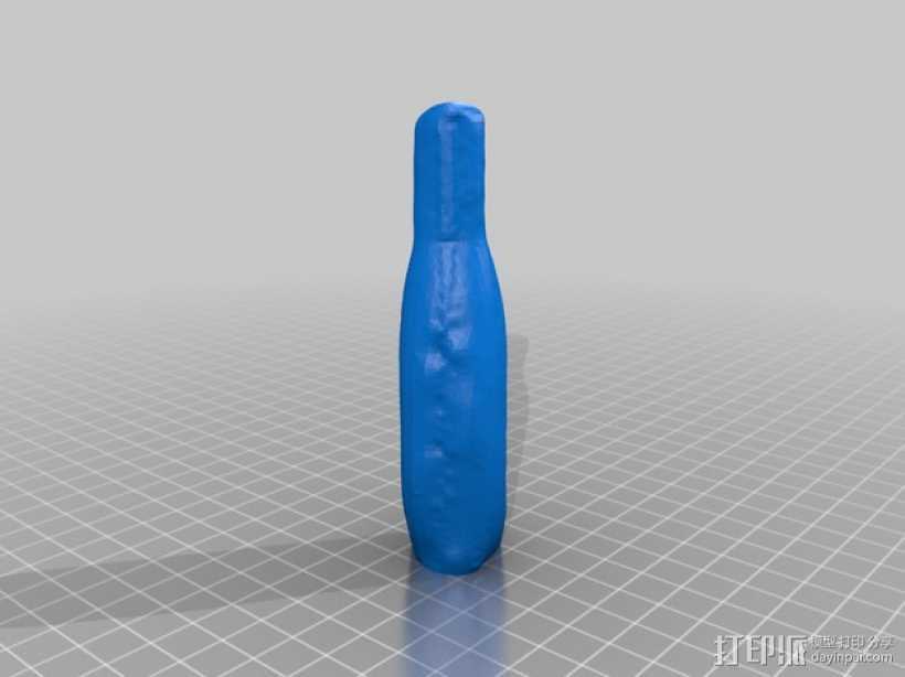 瓶子 3D打印模型渲染图