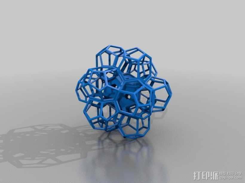 晶格结构模型 3D打印模型渲染图
