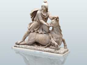 罗马雕塑模型
