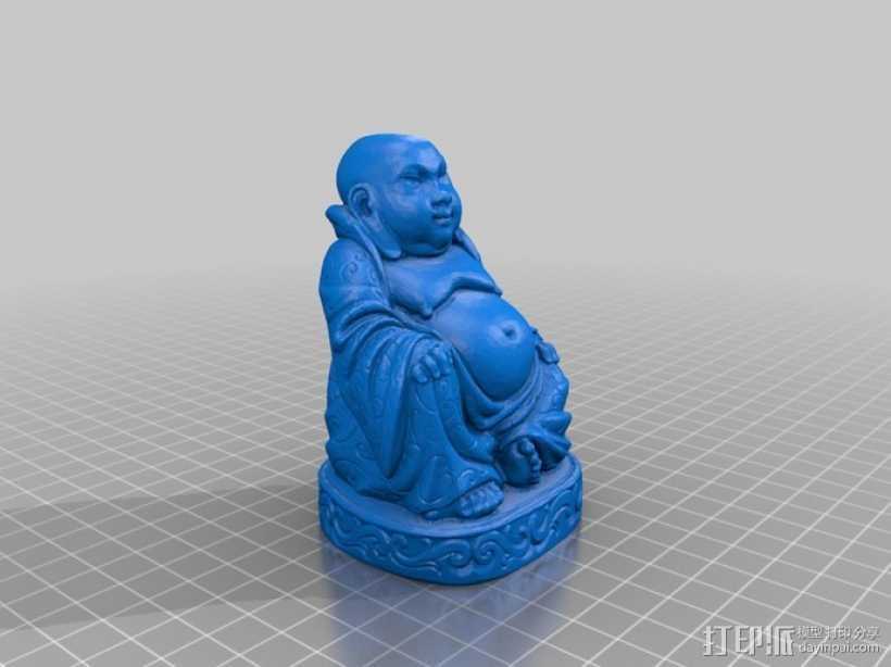 佛像雕塑模型 3D打印模型渲染图