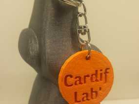  Cardif Lab钥匙扣