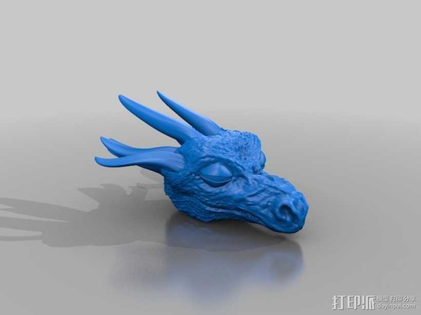 龙头模型 3D打印模型渲染图