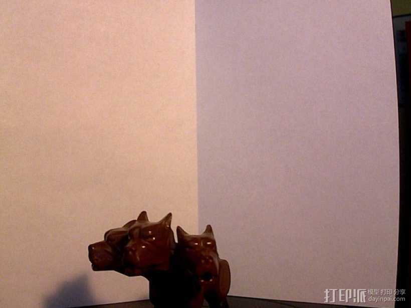 《哈利波特》三头犬 3D打印模型渲染图