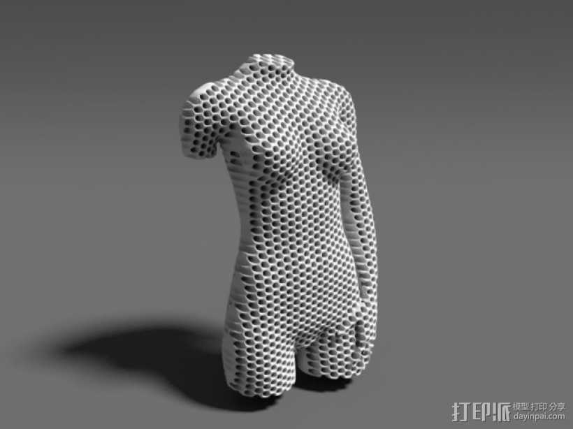法国之吻 3D打印模型渲染图