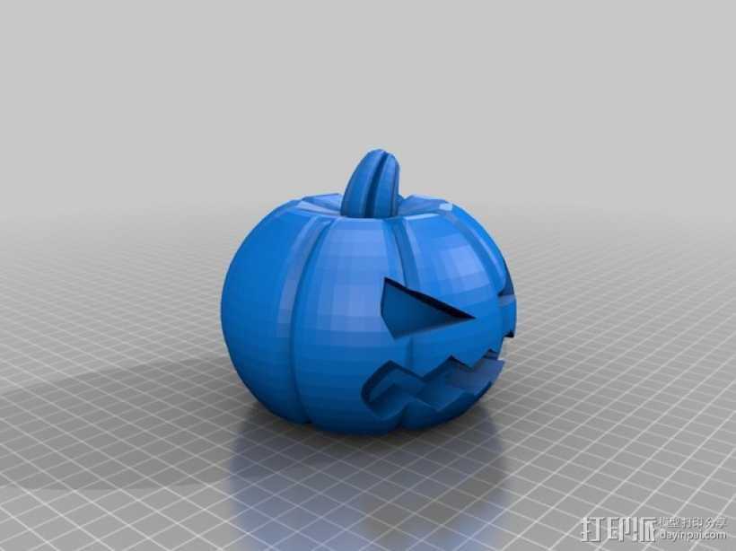 南瓜炸弹 3D打印模型渲染图