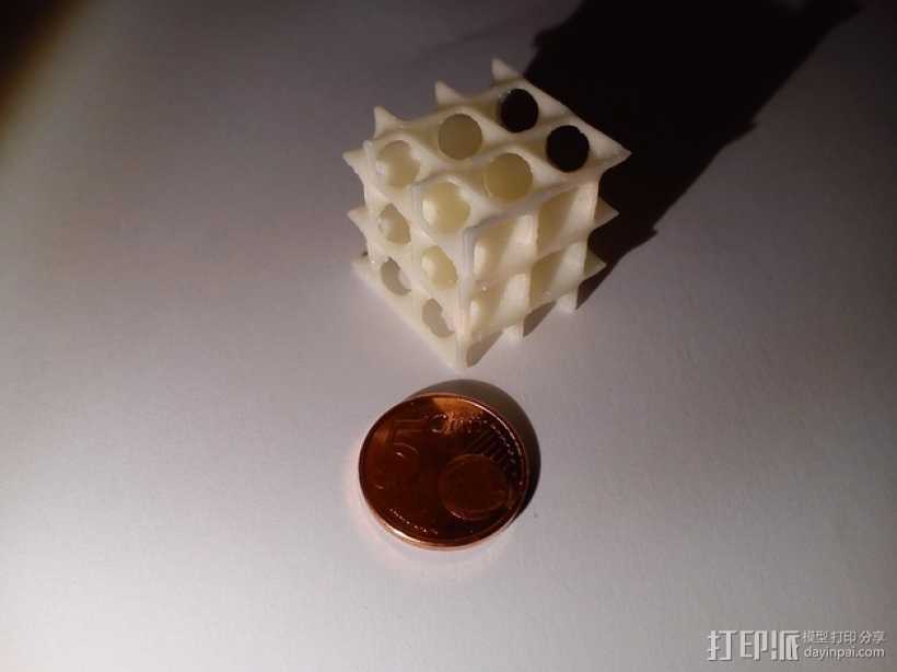 Schwarz 立方体 3D打印模型渲染图