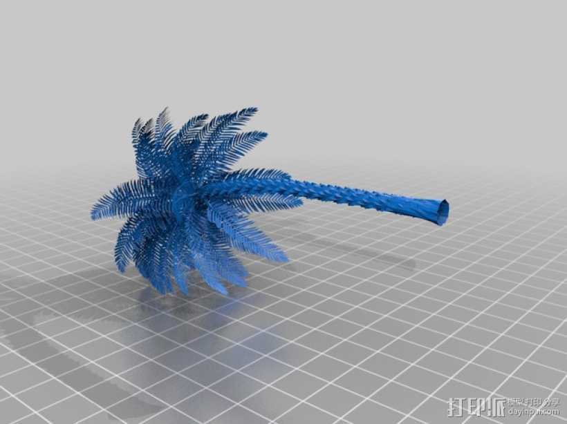棕榈树 3D打印模型渲染图