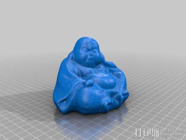 佛陀 3D打印模型渲染图