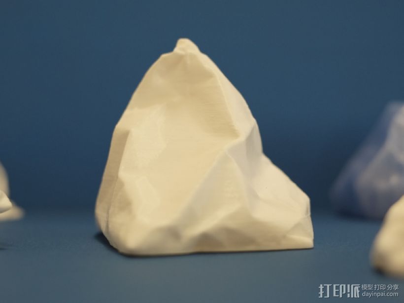 冰山 3D打印模型渲染图