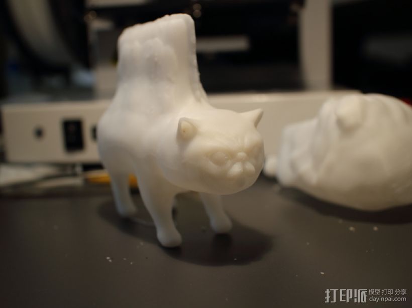 彩虹猫  3D打印模型渲染图