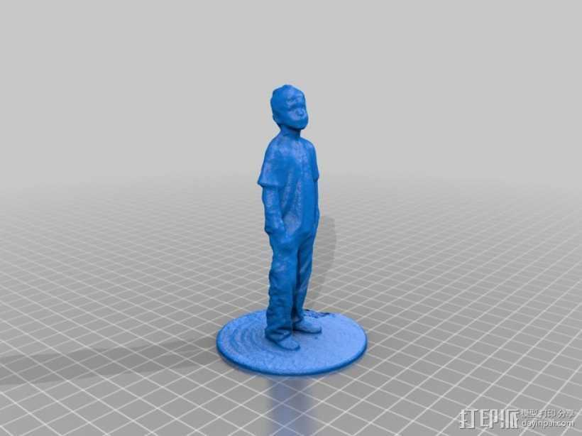 杰克 人偶 3D打印模型渲染图
