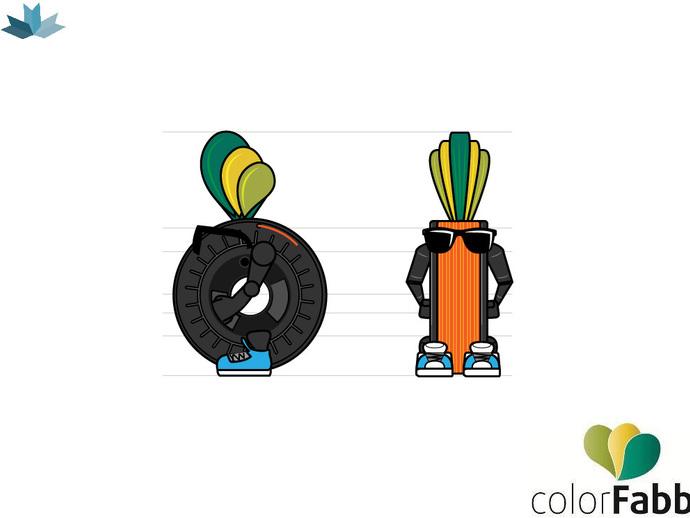 ColorFabb 吉祥物