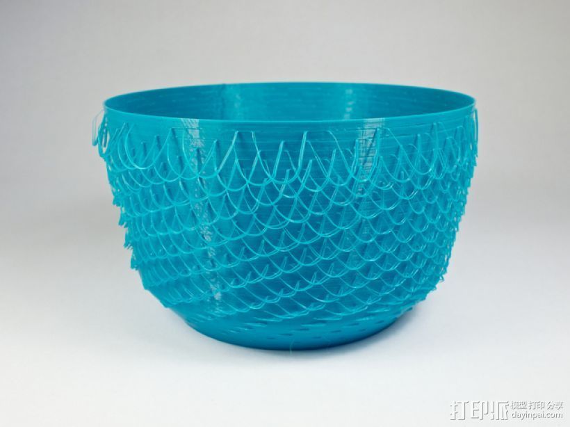 绒线花瓶 3D打印模型渲染图