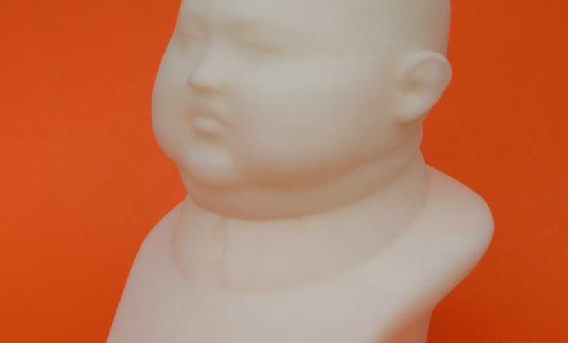 金正恩 雕像 3D打印实物照片