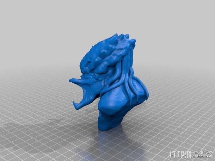 铁血战士 3D打印模型渲染图