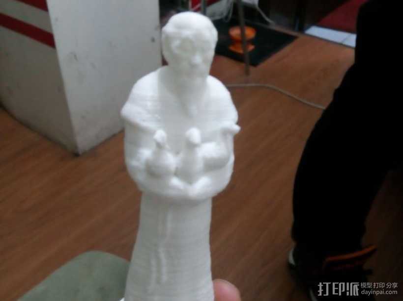 knight 3D打印模型渲染图