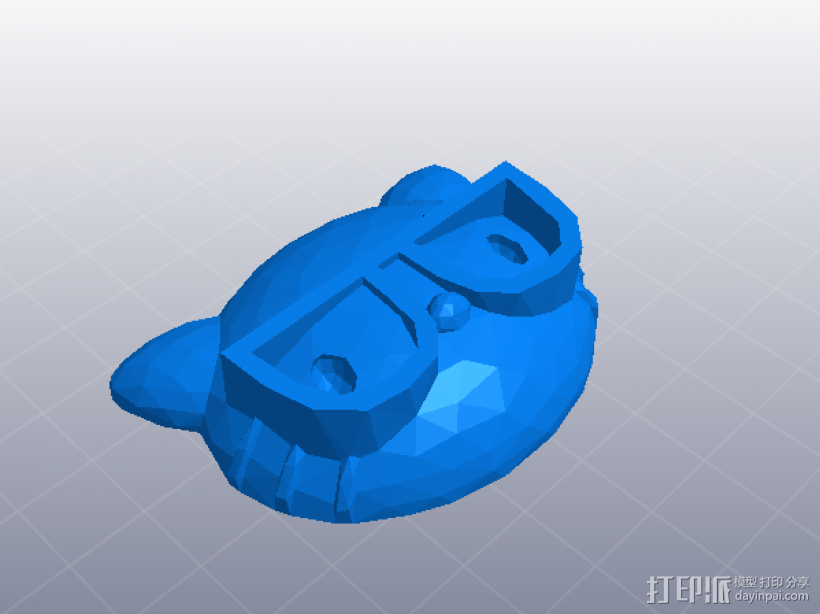 hello kitty 男生版 3D打印模型渲染图
