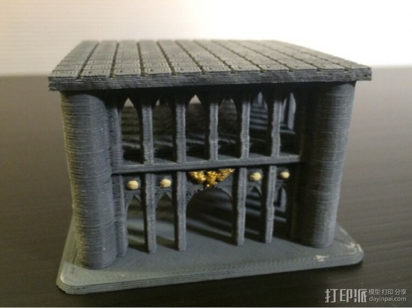 3D打印房子 3D打印模型渲染图