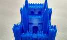 PLA材质，打印机试打中世纪欧洲城堡 3D打印图片
