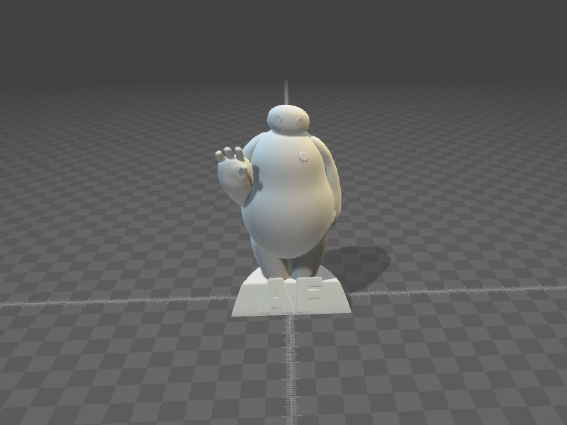 Baymax大白3D打印STL模型