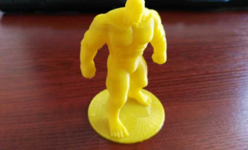 复仇者联盟 绿巨人浩克 Hulk 3D打印实物照片