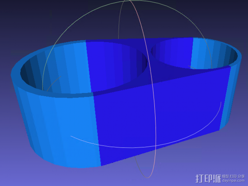 管套 3D打印模型渲染图