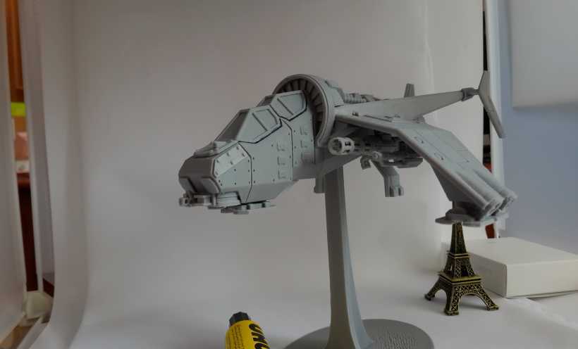 Albatross Gunship 3D打印实物照片