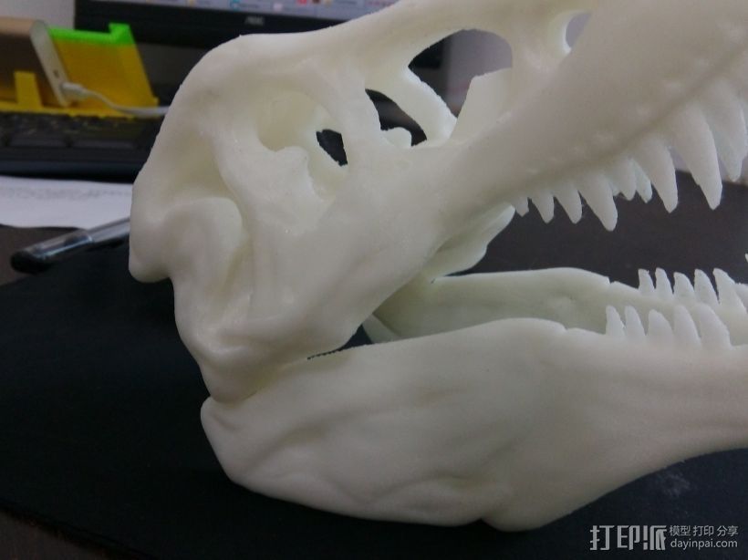 恐龙 3D打印模型渲染图