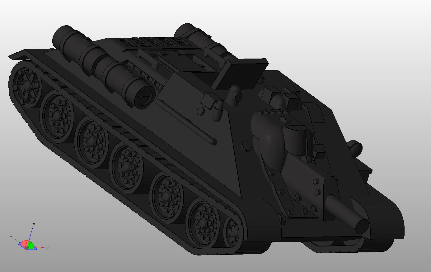 Su-122 自行火炮