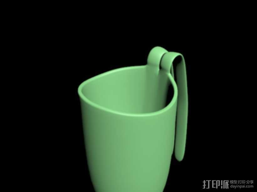 水杯 3D打印模型渲染图