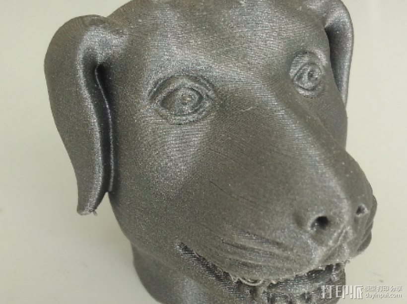 生肖—狗 3D打印模型渲染图