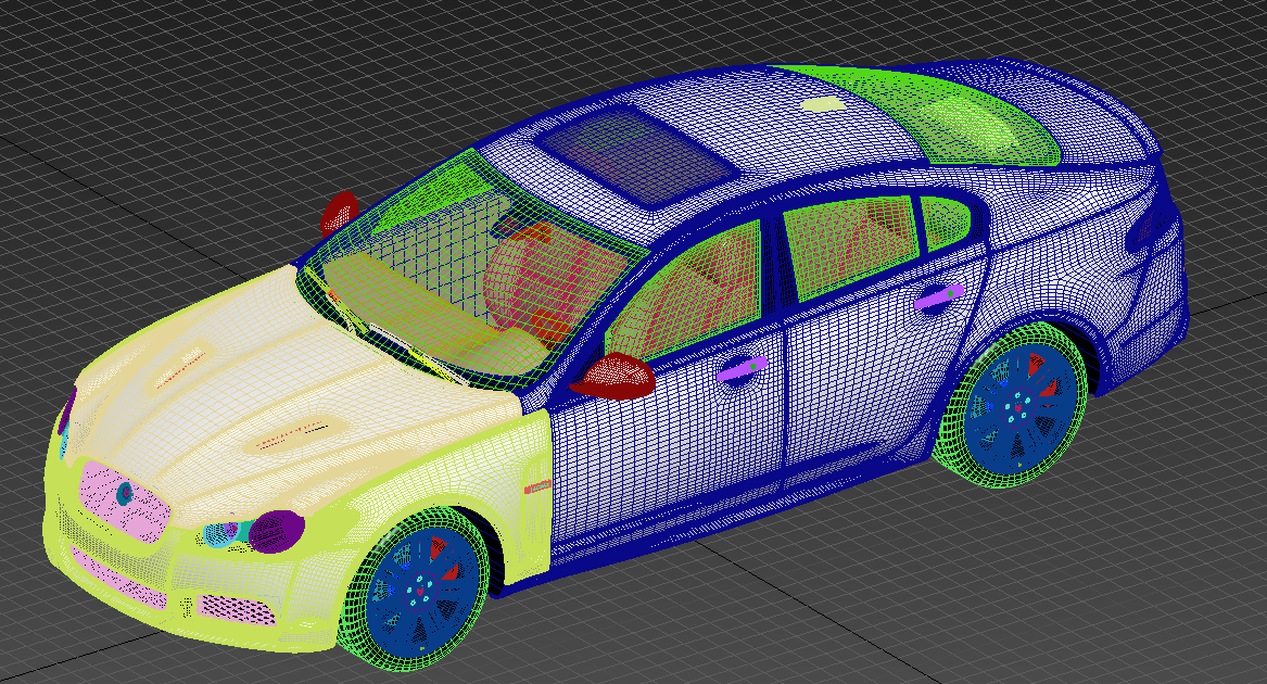 车 3D打印 工业设计 捷豹 Jaguar