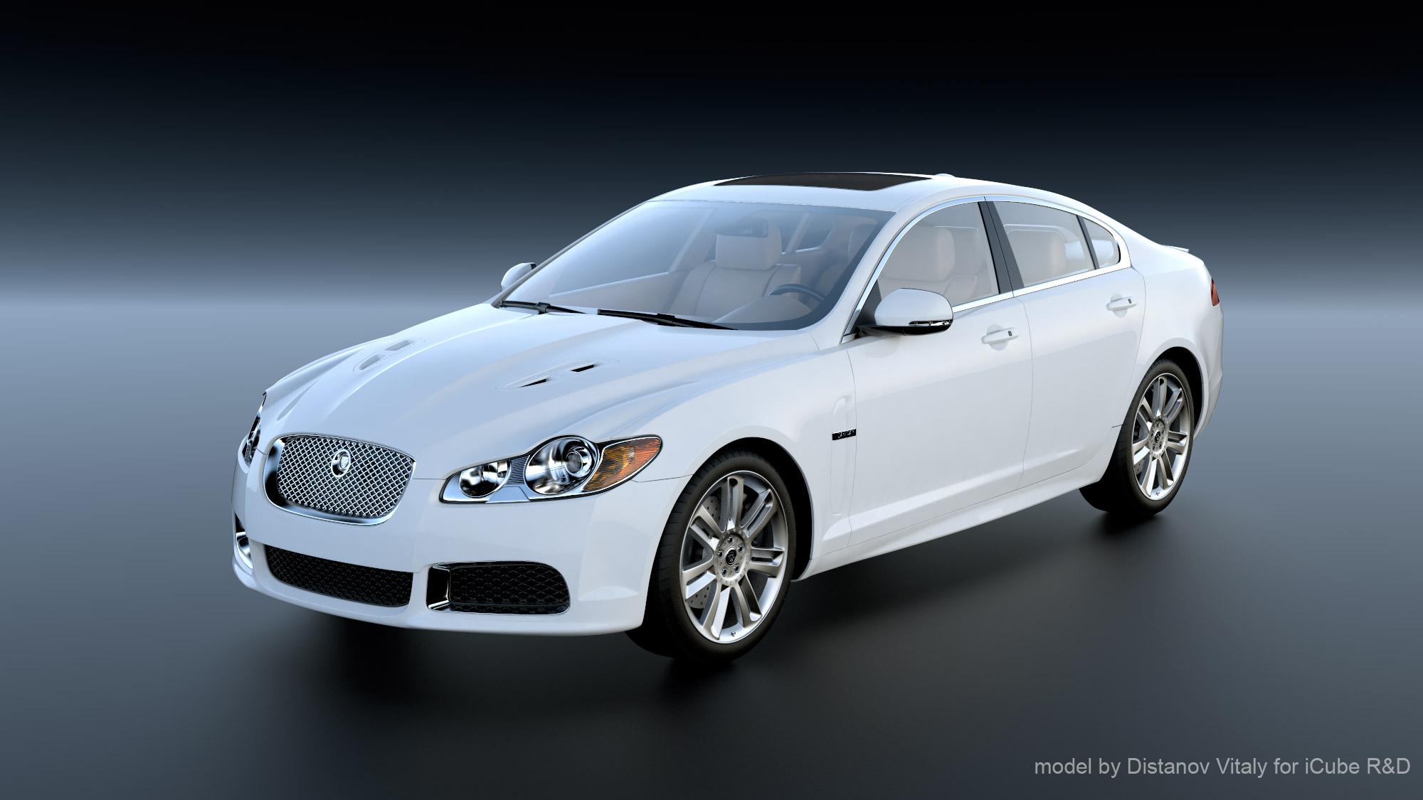 车 3D打印 工业设计 捷豹 Jaguar 3D打印模型渲染图