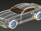 車(chē) 3D打印 福特 野馬 