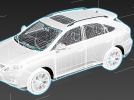 车 雷克萨斯 RX  3D打印
