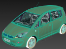 车 三菱 mitsu 3D打印