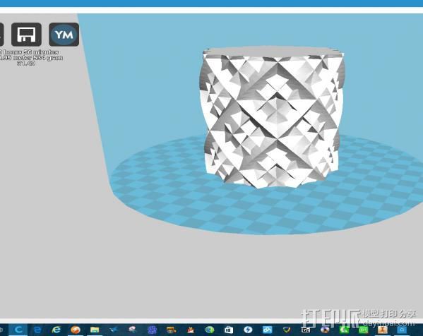 鬼畜的桶 3D打印模型渲染图