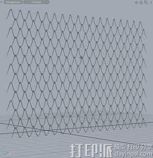 Modo軟件制作鐵絲網(wǎng)教程分享